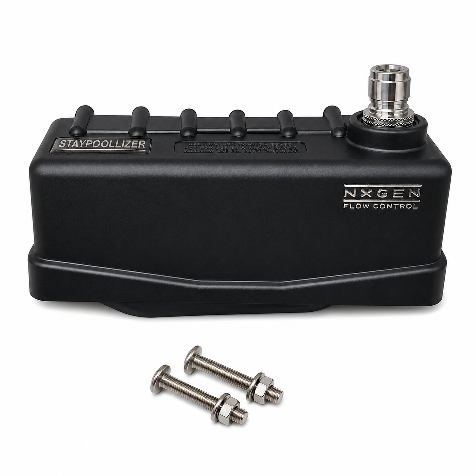 Quick Connect replacement tank assembly with integrated stainless steel NXGEN nozzle and two mounting bolts.